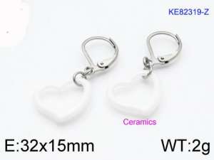 Stainless Steel Earring - KE82319-Z