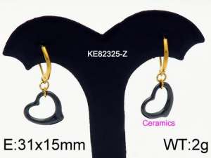 SS Gold-Plating Earring - KE82325-Z