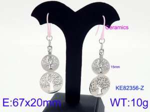 Stainless Steel Earring - KE82356-Z