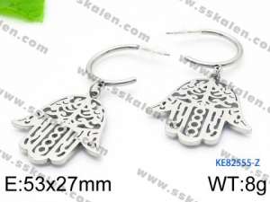 Stainless Steel Earring - KE82555-Z