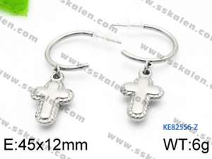 Stainless Steel Earring - KE82556-Z