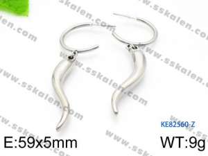 Stainless Steel Earring - KE82560-Z