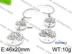 Stainless Steel Earring - KE82568-Z