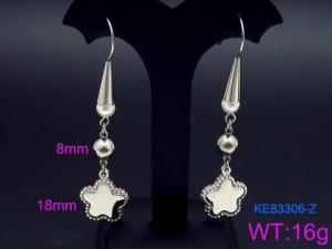 Stainless Steel Earring - KE83306-Z