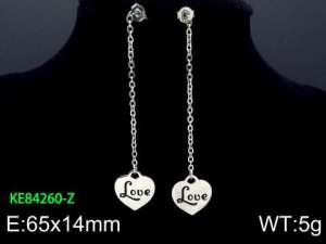 Stainless Steel Earring - KE84260-Z