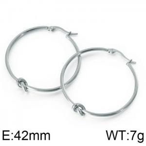 Stainless Steel Earring - KE84407-KFC