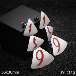 Stainless Steel Earring - KE85883-K