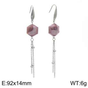 Stainless Steel Earring - KE86186-Z