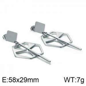 Stainless Steel Earring - KE86461-KFC