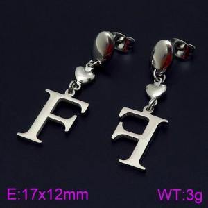 Stainless Steel Earring - KE86501-Z