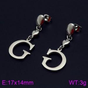 Stainless Steel Earring - KE86502-Z