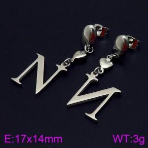 Stainless Steel Earring - KE86509-Z