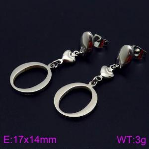 Stainless Steel Earring - KE86510-Z