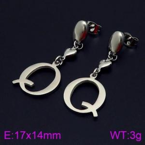 Stainless Steel Earring - KE86512-Z