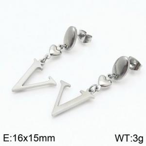 Stainless Steel Earring - KE86517-Z