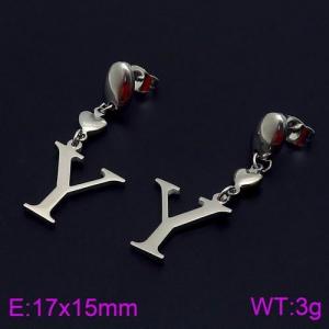 Stainless Steel Earring - KE86520-Z