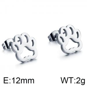 Stainless Steel Earring - KE86572-K