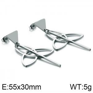 Stainless Steel Earring - KE86804-KFC