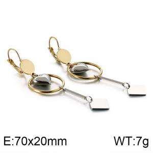 SS Gold-Plating Earring - KE86819-KFC