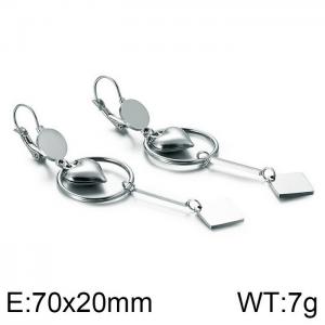 Stainless Steel Earring - KE86822-KFC