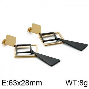 SS Gold-Plating Earring - KE86947-KFC