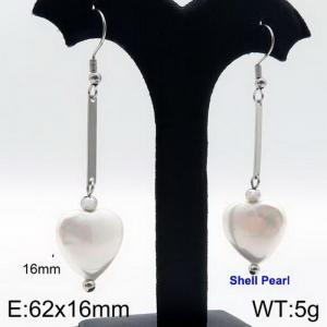 Stainless Steel Earring - KE87638-Z