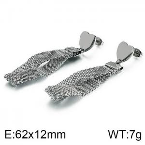 Stainless Steel Earring - KE87648-KFC