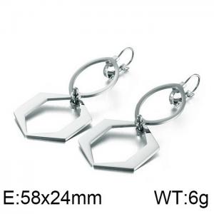 Stainless Steel Earring - KE87665-KFC