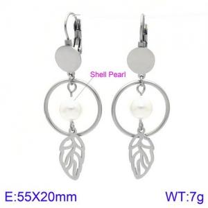 Stainless Steel Earring - KE87674-KFC