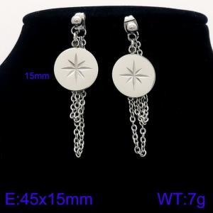 Stainless Steel Earring - KE87739-Z