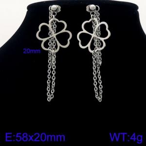 Stainless Steel Earring - KE87746-Z