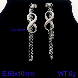 Stainless Steel Earring - KE87747-Z