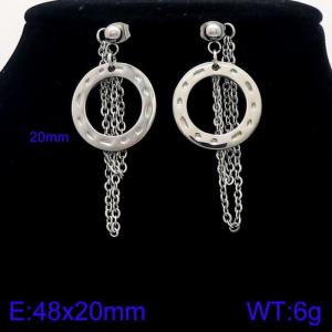 Stainless Steel Earring - KE87748-Z