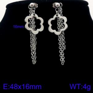 Stainless Steel Earring - KE87749-Z