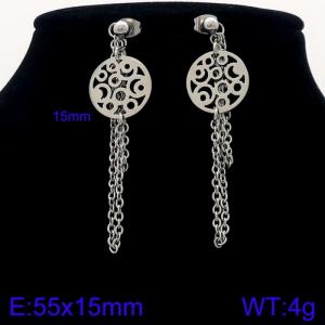 Stainless Steel Earring - KE87753-Z