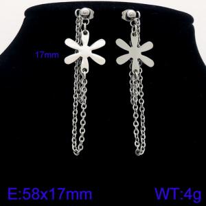 Stainless Steel Earring - KE87754-Z