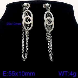 Stainless Steel Earring - KE87755-Z