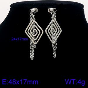 Stainless Steel Earring - KE87757-Z