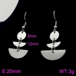 Stainless Steel Earring - KE87860-Z