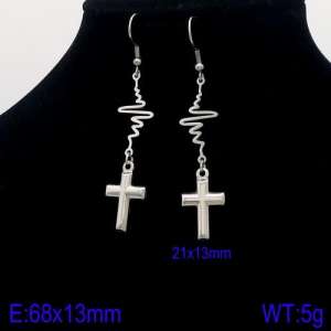 Stainless Steel Earring - KE87989-Z