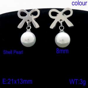 Stainless Steel Earring - KE87993-Z