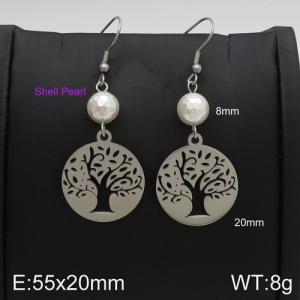 Stainless Steel Earring - KE88866-Z