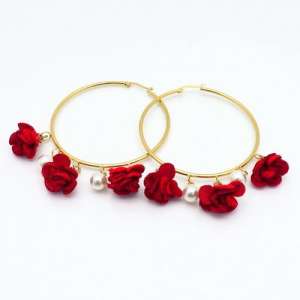 SS Gold-Plating Earring - KE88917-BI