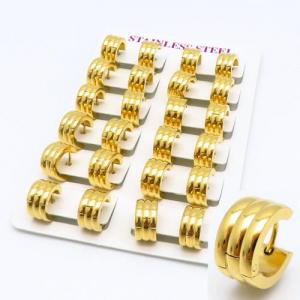 SS Gold-Plating Earring - KE89269-LO