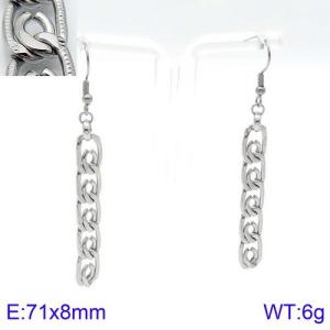 Stainless Steel Earring - KE89406-Z