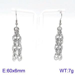 Stainless Steel Earring - KE89417-Z