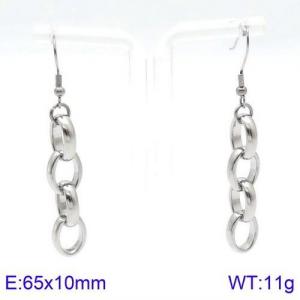 Stainless Steel Earring - KE89421-Z