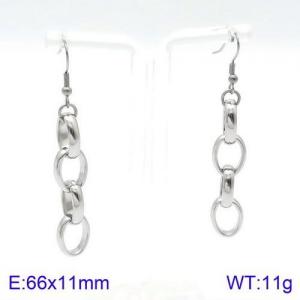 Stainless Steel Earring - KE89422-Z