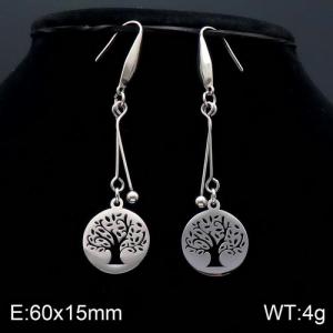 Stainless Steel Earring - KE89545-Z