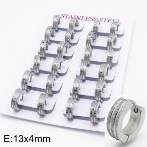 Stainless Steel Earring - KE89672-XY